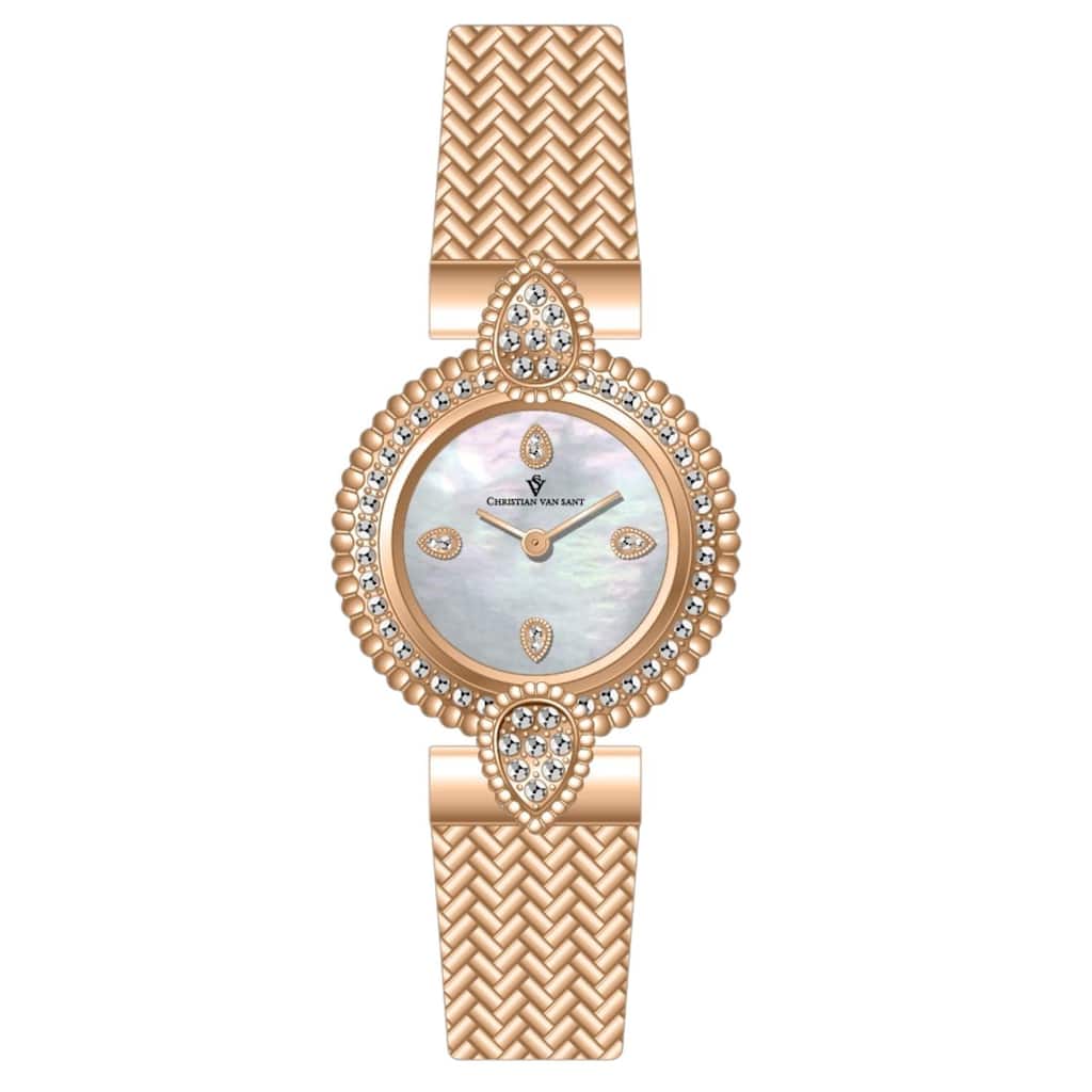Christian Van Sant Women's Valor Silver Dial Watch - CV1272 - One Size