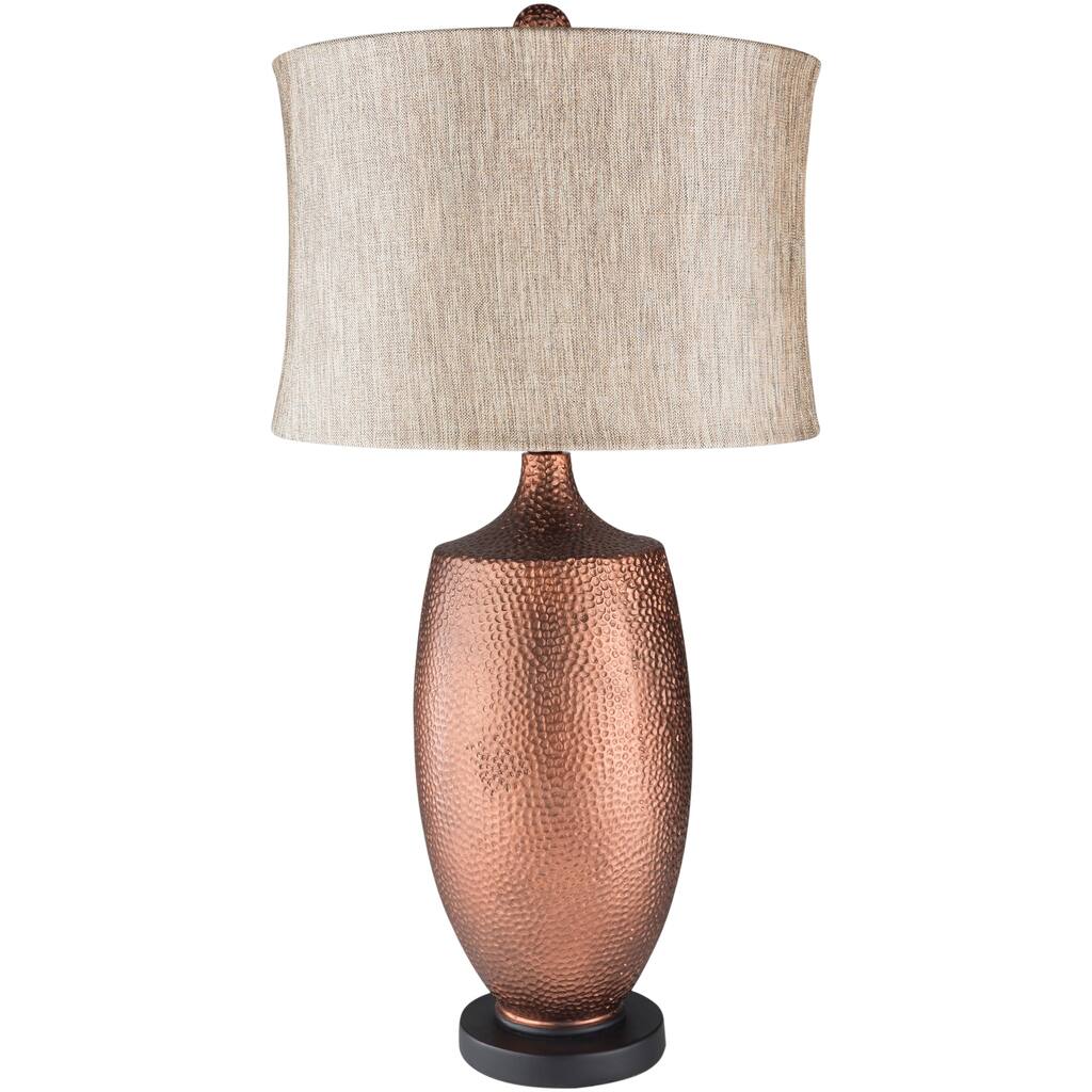 Gerrard 30 in. Copper Traditional Table Lamp