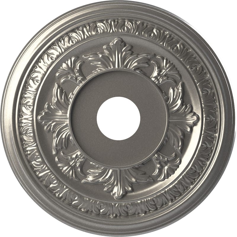 3 1/2" Inside Diameter - Baltimore Thermoformed PVC Ceiling Medallion