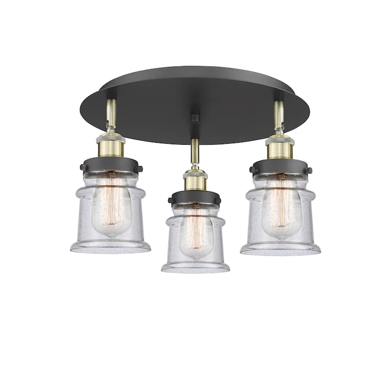 Innovations Lighting Canton - 3 Light 17" Flush Mount