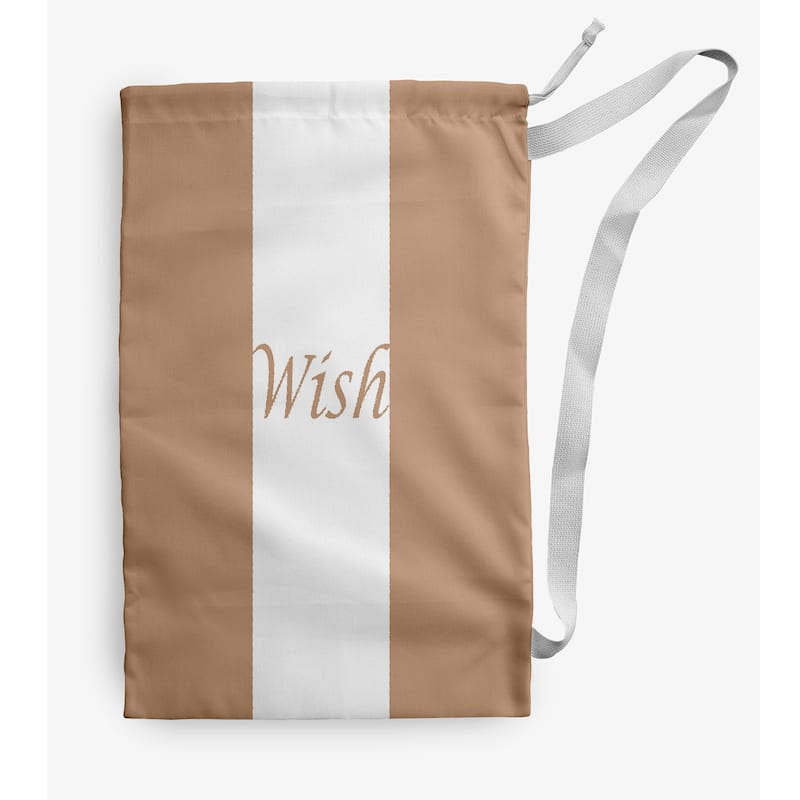 Wish on a Stripe Christmas Laundry Bag - 28" x 36"