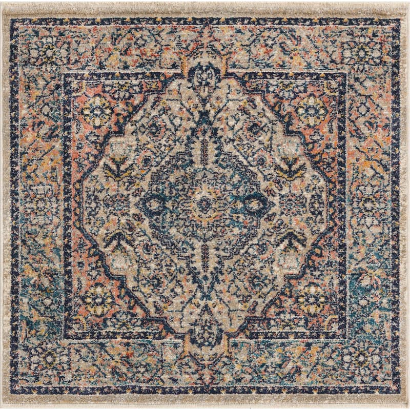 Traditional Nixa Collection Area Rug