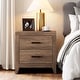 preview thumbnail 8 of 13, WAMPAT 4-Piece Bedroom Set, Queen Bed Frame, 2 Nightstands & 6-Drawer Dresser