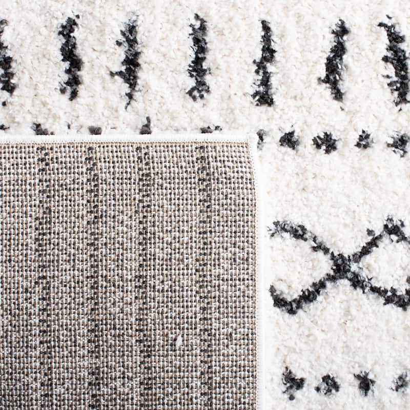 SAFAVIEH Arizona Shag Lotta Moroccan 1.2-inch Thick Rug