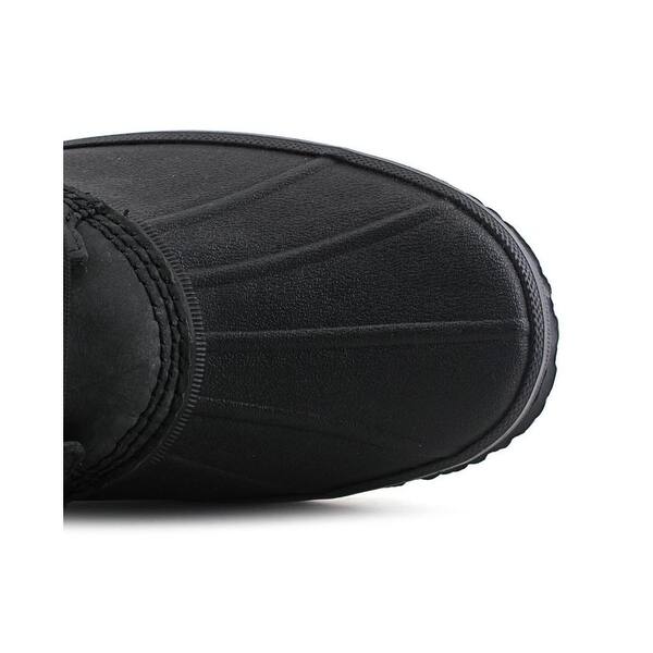 Shop Ugg Collection Yucca Men Round Toe Leather Black Snow Boot
