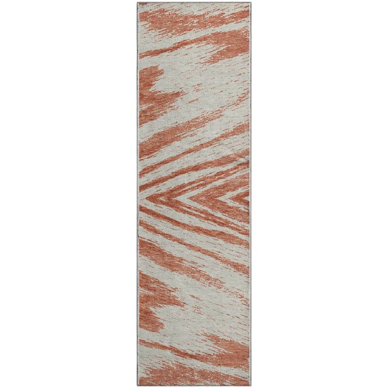 Premium Washable Super Soft Modern Chevron Mayfield Rug