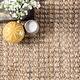 preview thumbnail 7 of 55, nuLOOM Handmade Braided Boho Jute Area Rug