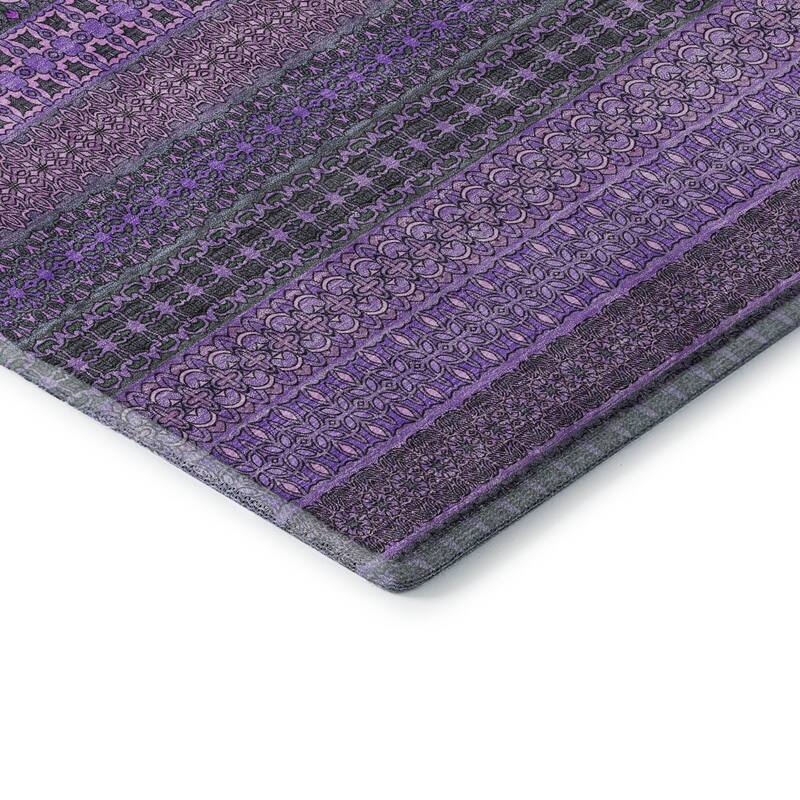 Premium Washable Super Soft Boho Stripes Mayfield Rug