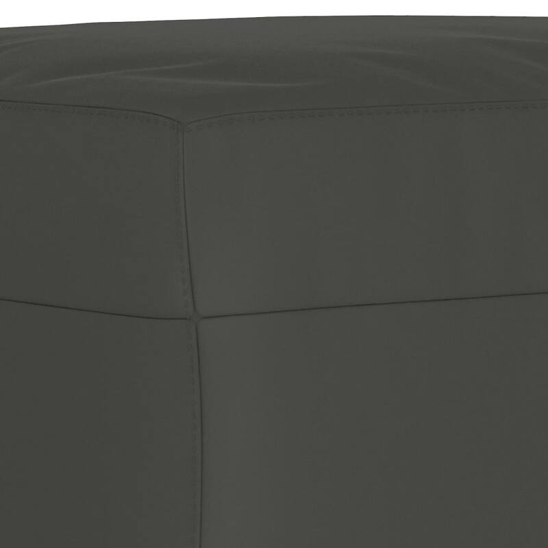 vidaXL Footstool Footrest Ottoman for Living Room Bedroom Microfiber Fabric