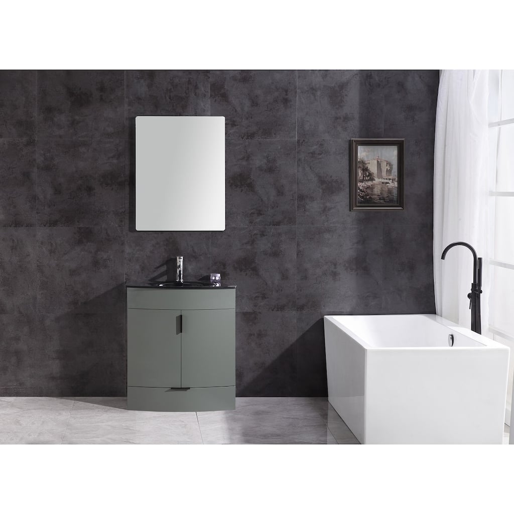 Legion Furniture 24" Pewter Green SINK VANITY