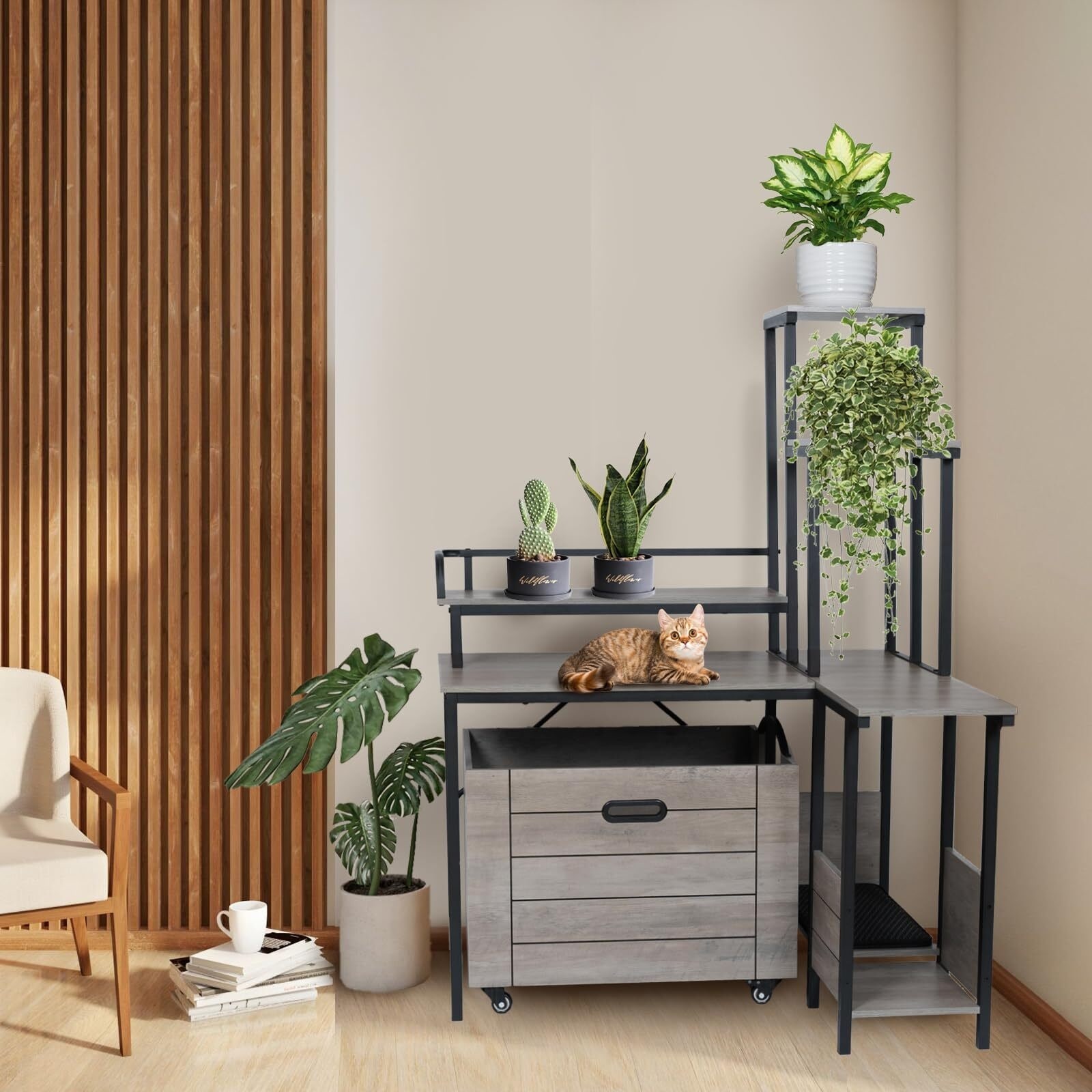 Bed bath and beyond cat litter box best sale