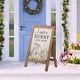 preview thumbnail 42 of 71, Glitzhome 4th of July Wooden Standing Easel Hanging Porch Signs