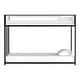 preview thumbnail 12 of 10, Furniture of America Gene Modern Matte Black Metal Low Profile Bunk Bed with Reversible Ladder