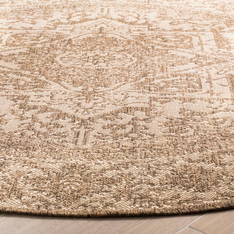 SAFAVIEH Linden Rick Indoor/ Outdoor Patio Backyard Rug