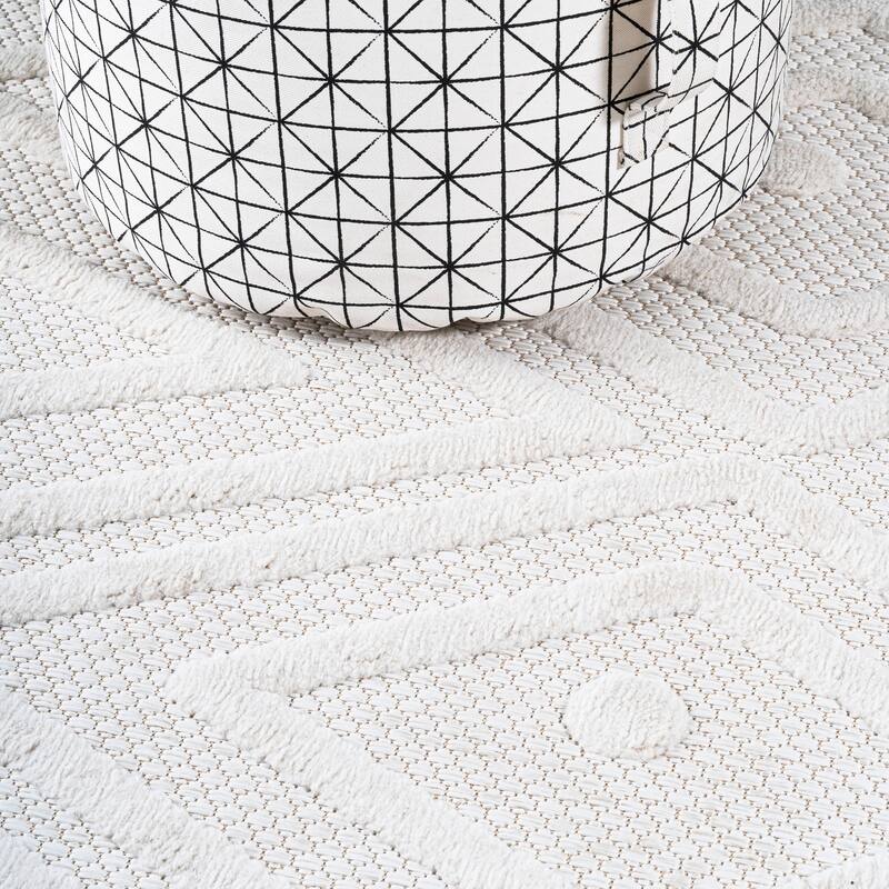 JONATHAN Y Salines Moroccan Diamond Indoor/Outdoor Area Rug