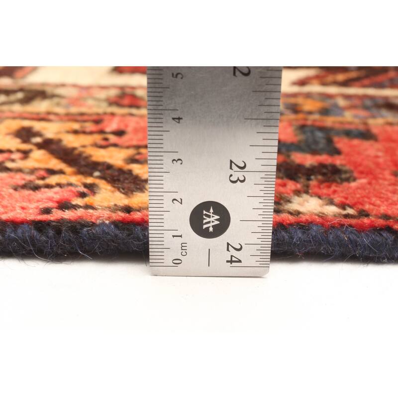 ECARPETGALLERY Hand-knotted Andelz Dark Red Wool Rug - 3'1 x 6'7