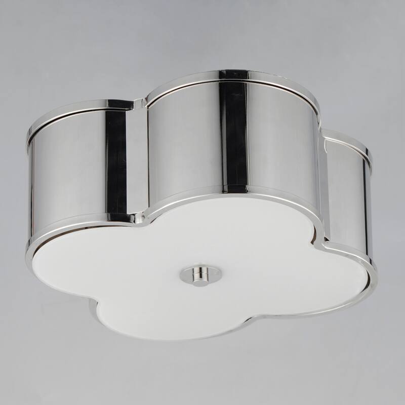 Maxim 12247 Clover 2 Light 14" Wide Flush Mount Ceiling Fixture