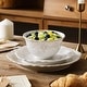 preview thumbnail 8 of 22, MALACASA GISELLE 16-Piece Stoneware Dinnerware Set, Service for 4