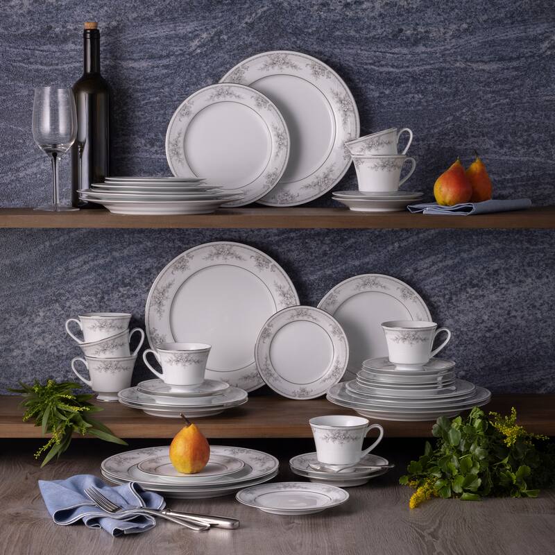 Sweet Leilani 40-Piece Dinnerware Set, Service for 8