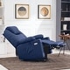 preview thumbnail 37 of 51, MCombo Large Power Lift Recliner Leather Chair with Massage, Heat, Cup Holders,Extended Footrest, Leather 7516