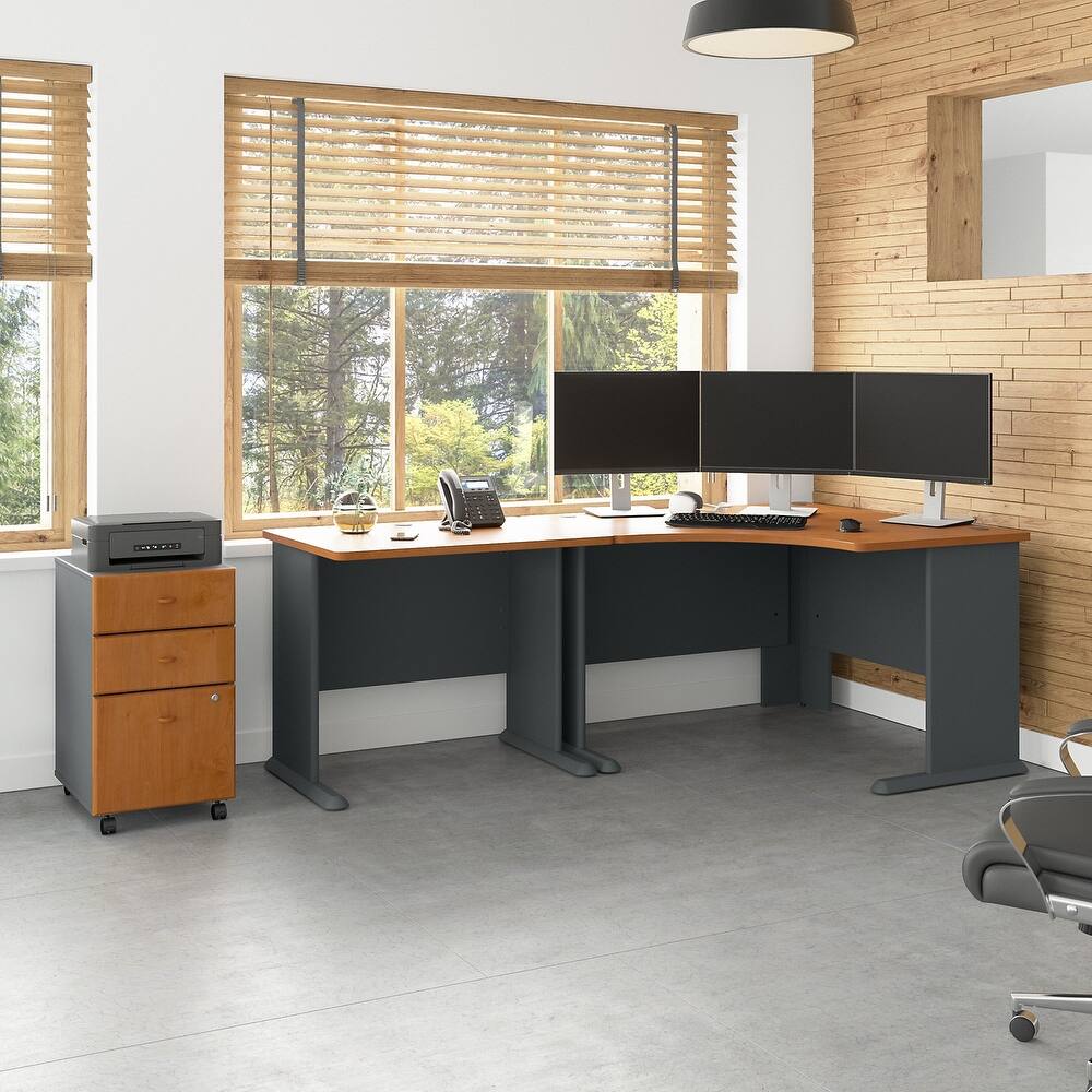 Series A 48W Corner Desk with Drawers by Bush Business Furniture