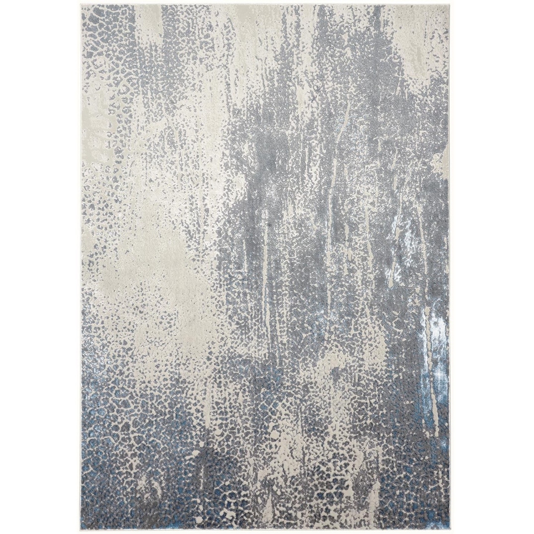Zequd Abstract Area Rug By HomeRoots - 9' x 12'