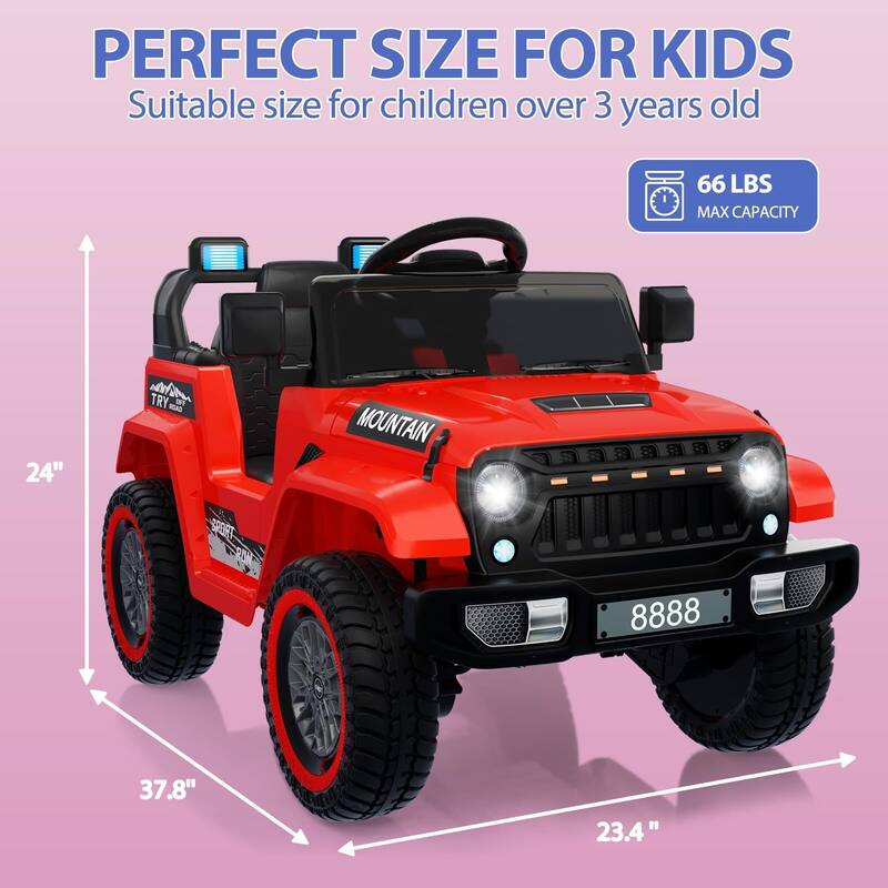 12V Kids Ride on Truck Car