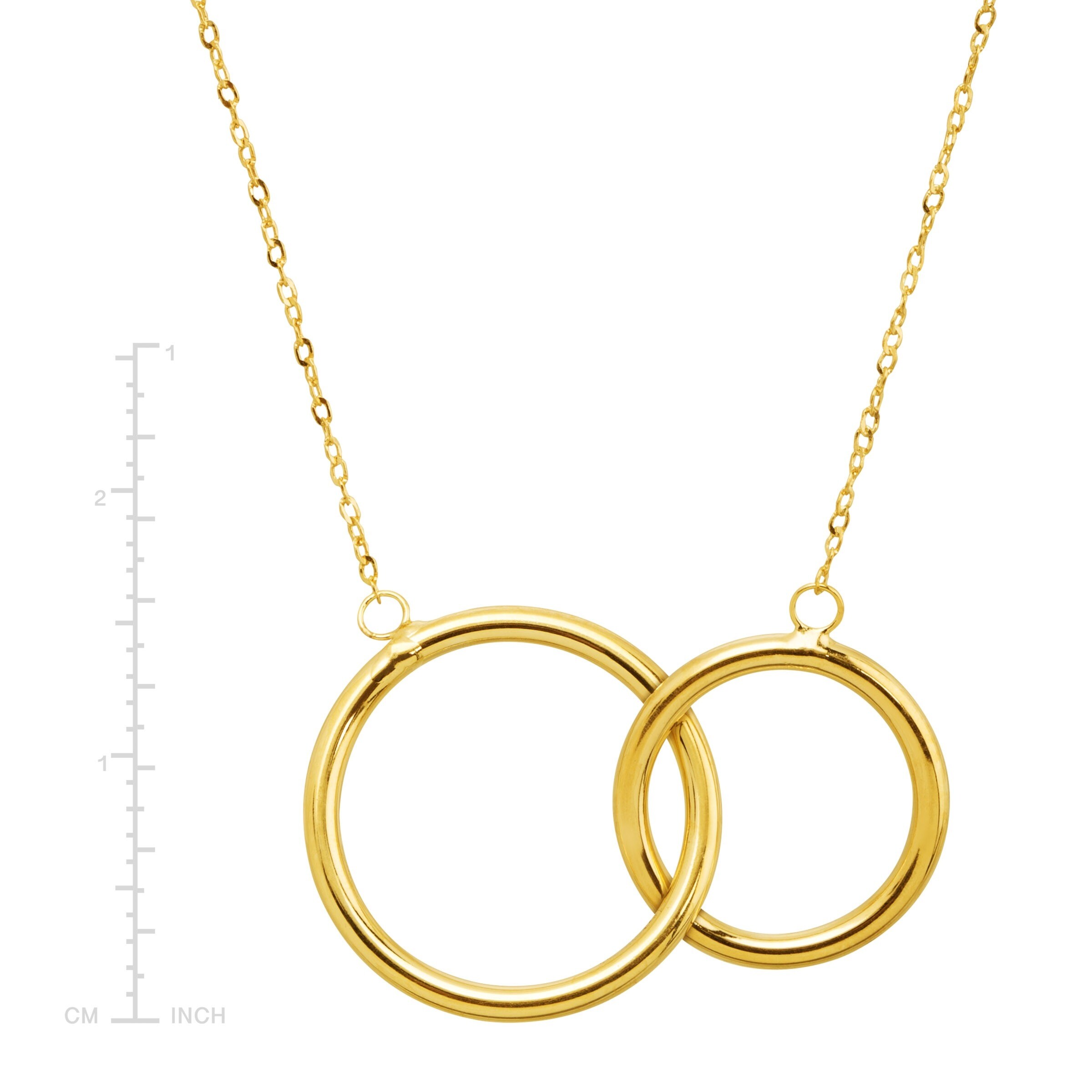 Shop Eternity Gold Interlocking Rings 