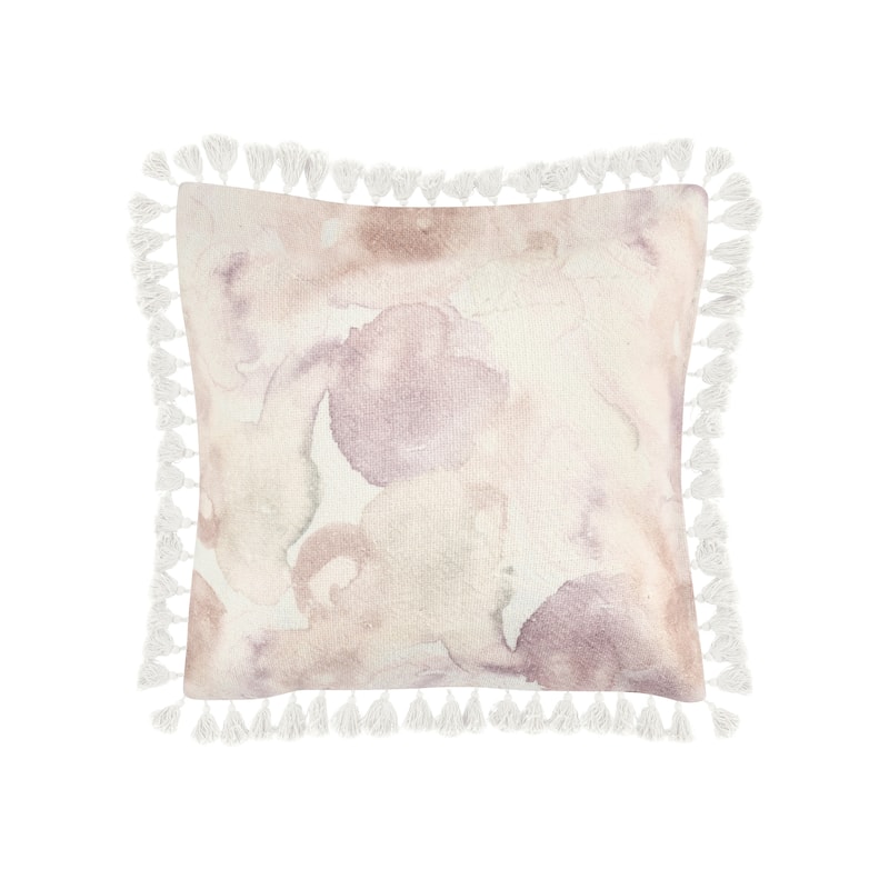 Villa by Classic Home Lily Cotton Linen Blend Throw Pillow