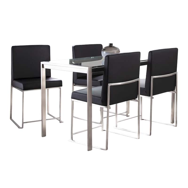 Strick & Bolton Forrest High Back 5-Piece Dining Set