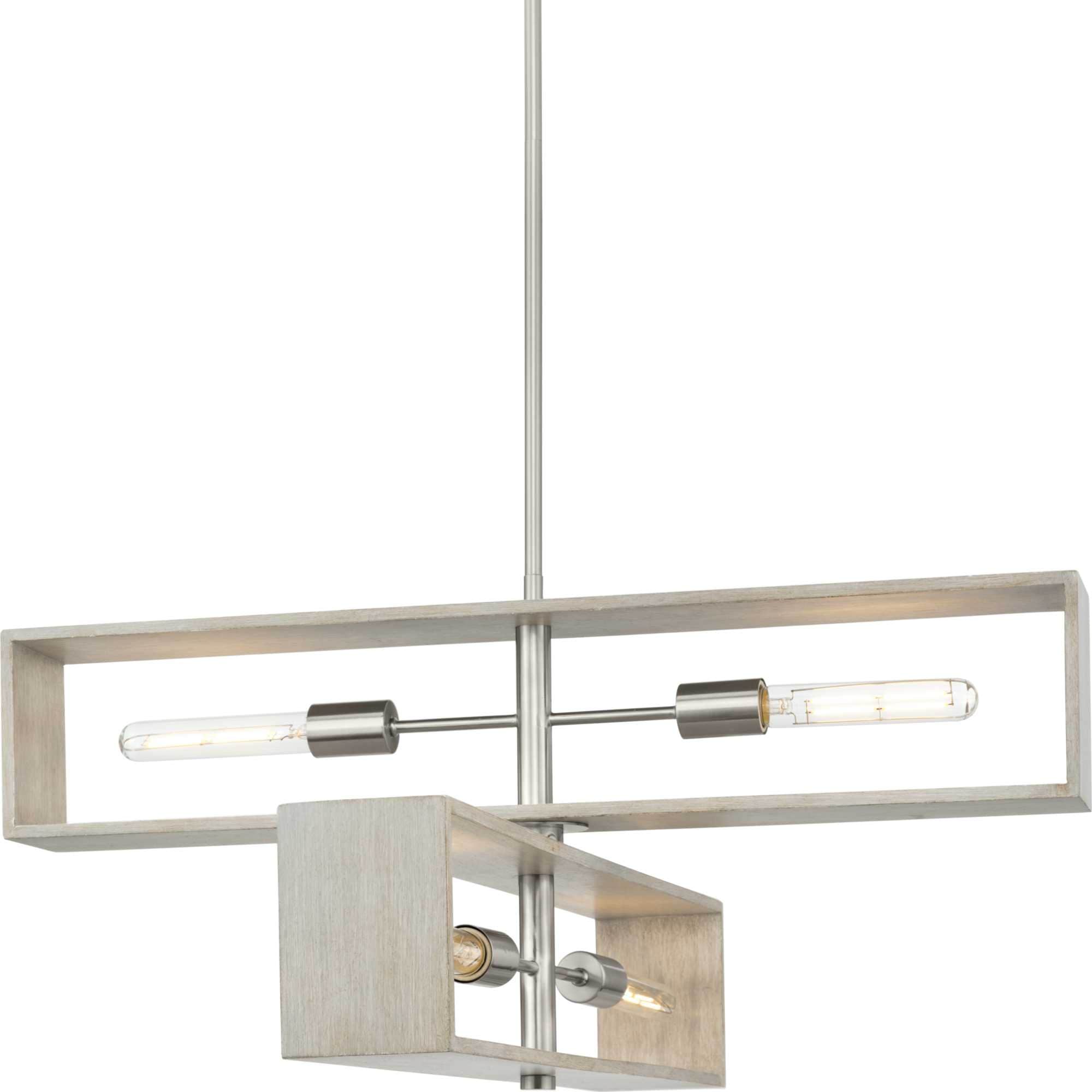 Progress Lighting P400370 Boundary 4 Light 30" Wide Chandelier