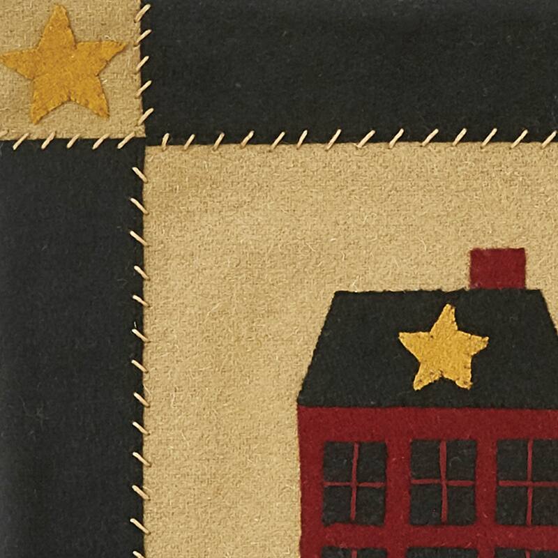 Park Designs Sturbridge Home Felt Accent Mat - 12" X 12"