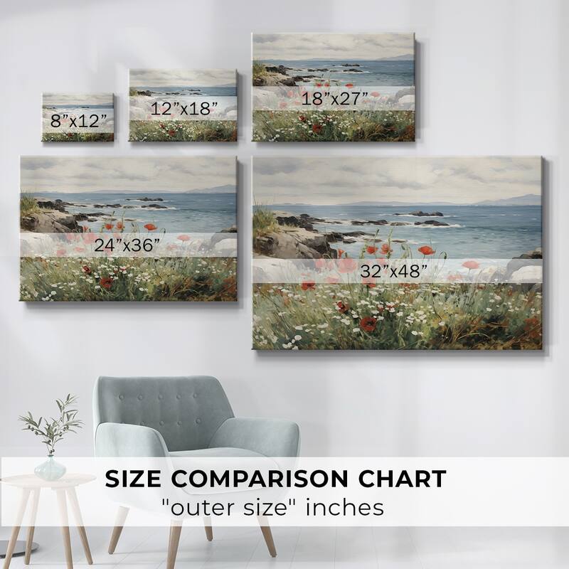 Vintage Landscape -DCCCLXV -Gallery Wrapped Canvas