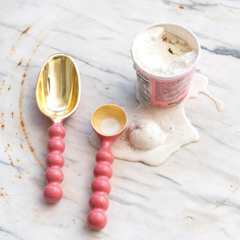 Enameled Aluminum Kitchen Scoop