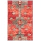 preview thumbnail 11 of 15, SAFAVIEH Tucson Bhagvati Transitional Machine Washable Rug 3' x 5' - Rust/Green - Rectangle