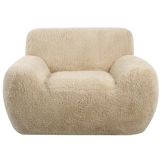 Uttermost Abide Sheepskin Accent Chair - 51"W x 31"H x 42"D