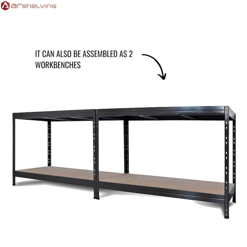 Ar Shelving Versatile Combinable Storage Collection for Garage, Home and Commercial