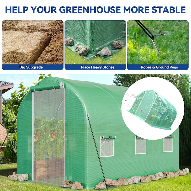 Moasis Green Walk-in Hobby Greenhouse