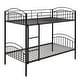 preview thumbnail 6 of 7, Twin-Over-Twin Bunk Bed, Metal Bedframe, Can be Divided into Two Beds