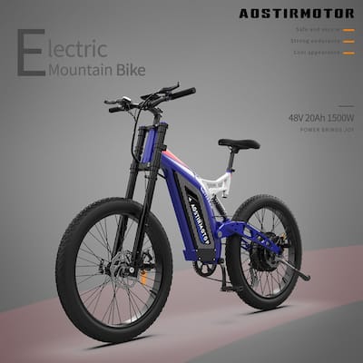 Electric Bike P7 48V 20AH Removable Lithium Battery for Adults 1500W
