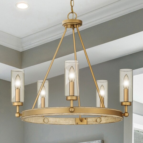 Brass contemporary chandelier on sale