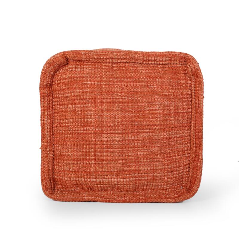 Cadence Boho Yarn Pouf by Christopher Knight Home