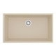 preview thumbnail 34 of 52, Karran Undermount 32.5 in. Large Single Bowl Quartz Kitchen Sink Kit