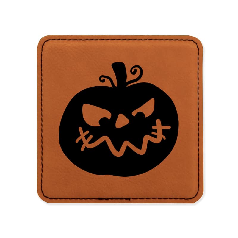 Halloween Personalized Square Coasters - Set of 6 - Square Halloween 24