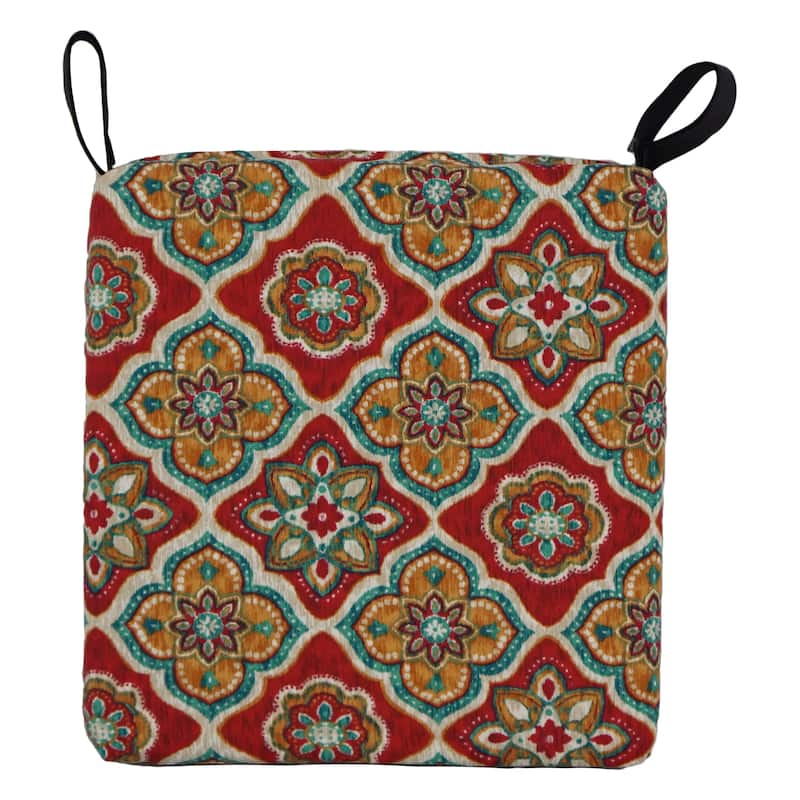 16-inch Indoor/Outdoor Chair Cushions (Set of 2) - 16 x 16