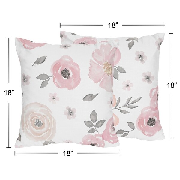 Pink grey throw hotsell pillows