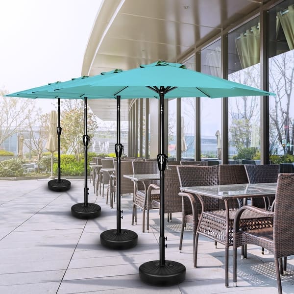 bi mart patio umbrella Replacement Canopy for Purple Leaf 8' Square B0BQ6Q94ZN Outdoor Market Umbrella,Patio Umbrella,2-Tier Vented