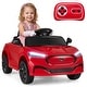 preview thumbnail 4 of 38, Gymax Licensed Ford Mach E Electric Vehicle w/Parent Control LED Red