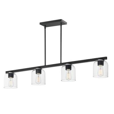 Maxim 21236 Scoop 4 Light 46" Wide Linear Pendant