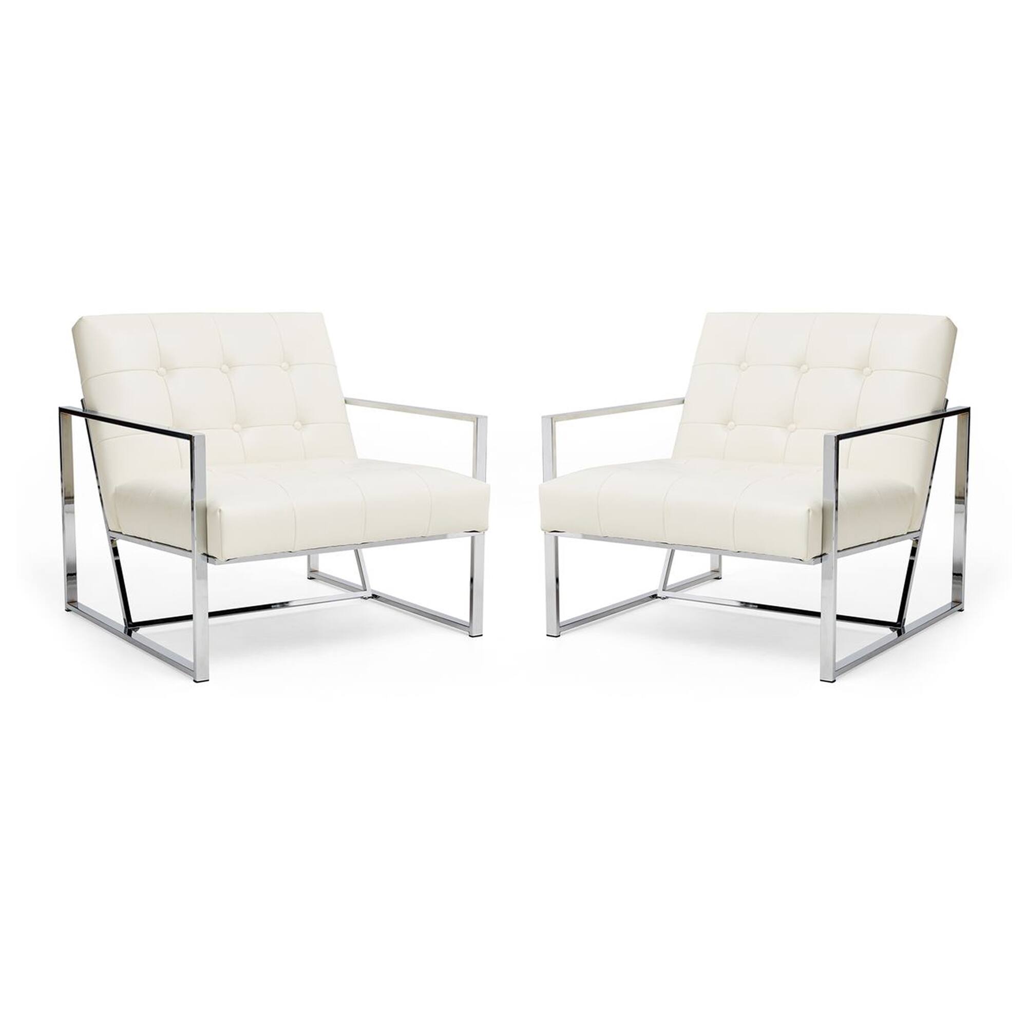 Option Cream-with Chrome Frame